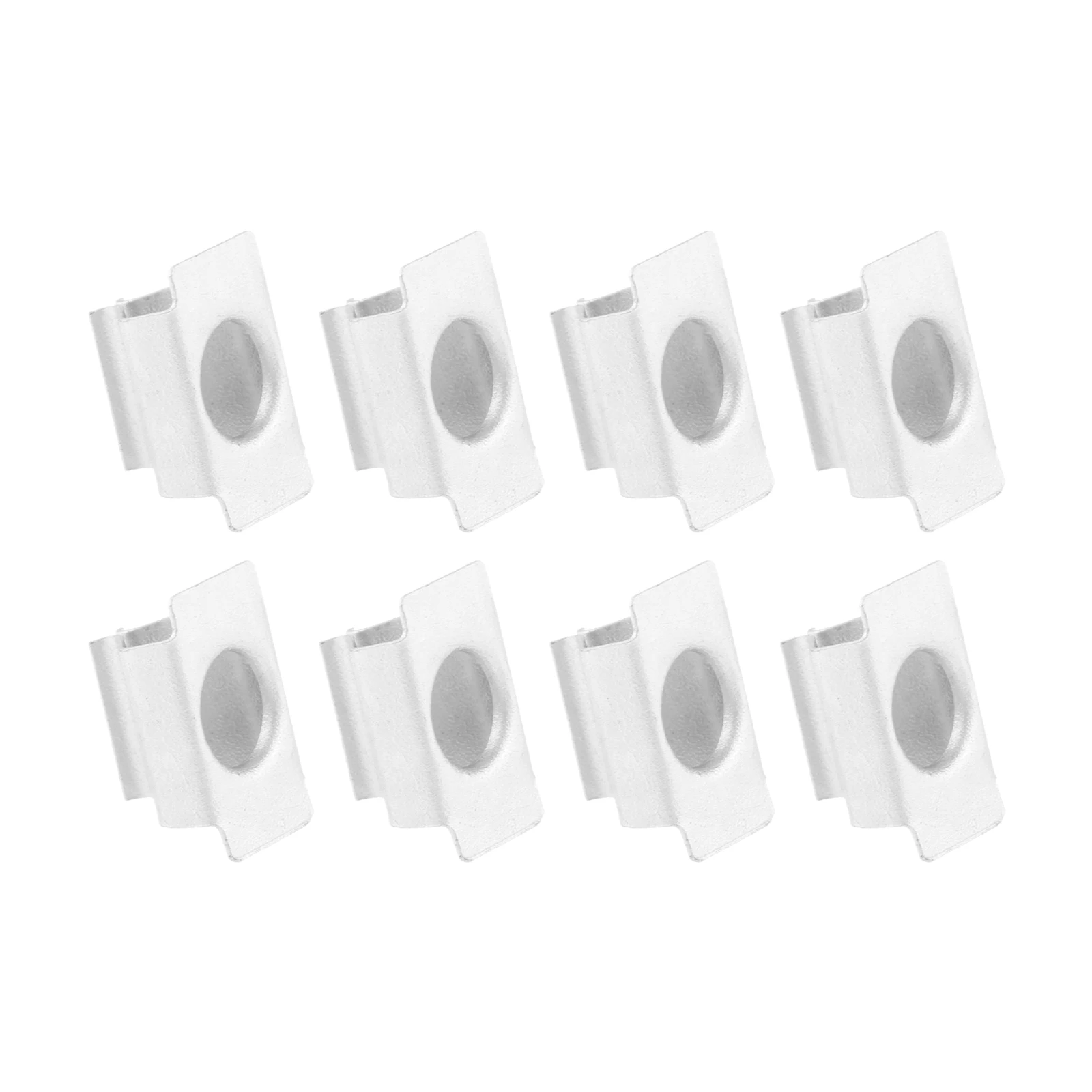 8pcs Car Bumper Cover Bolt Metal Gasket Clamp Spoiler Lock Nuts For Audi A1 A3 Q5 Q7 CC Eos Golf Jetta Passat Polo Tiguan Touran