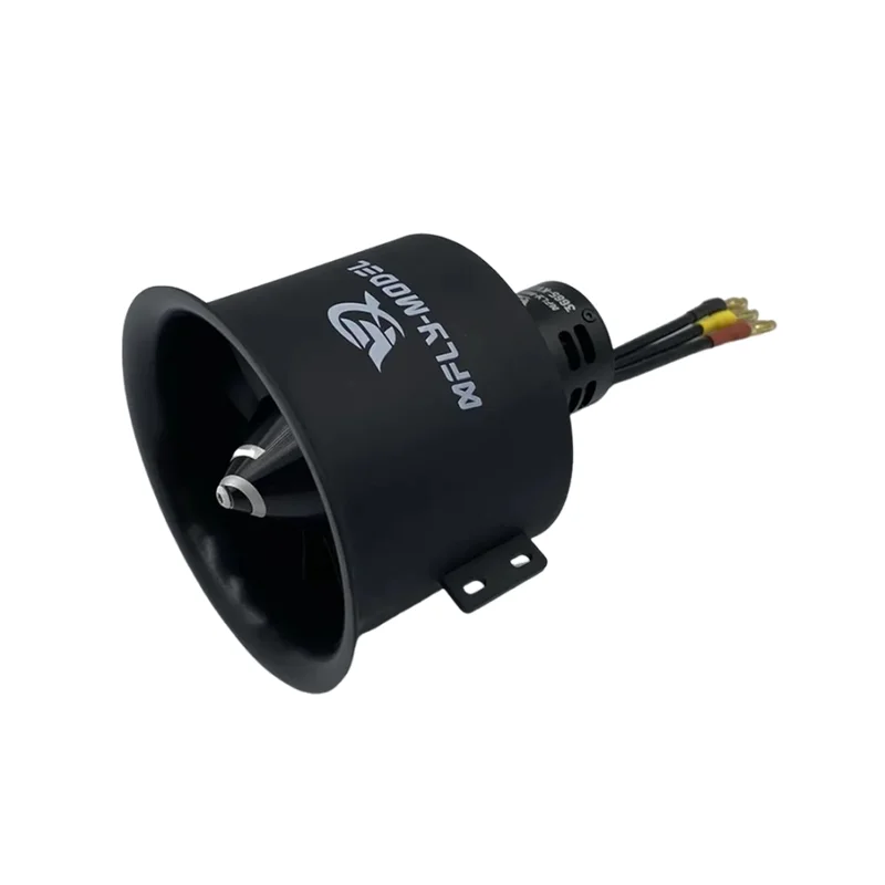 Xfly Model 80mm V2 12 Blade Duct Power Unit Electric Duct Fan 3665-kv2300 6s Internal Rotation Accessory modification