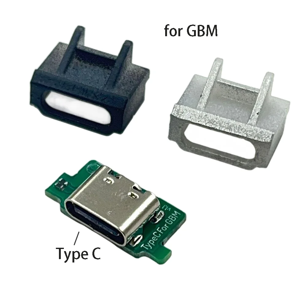 

for GBM Charging Port DIY Replacement for Nintendo Gameboy Micro Power Supply Plug to USB C Type C Convert Adapter