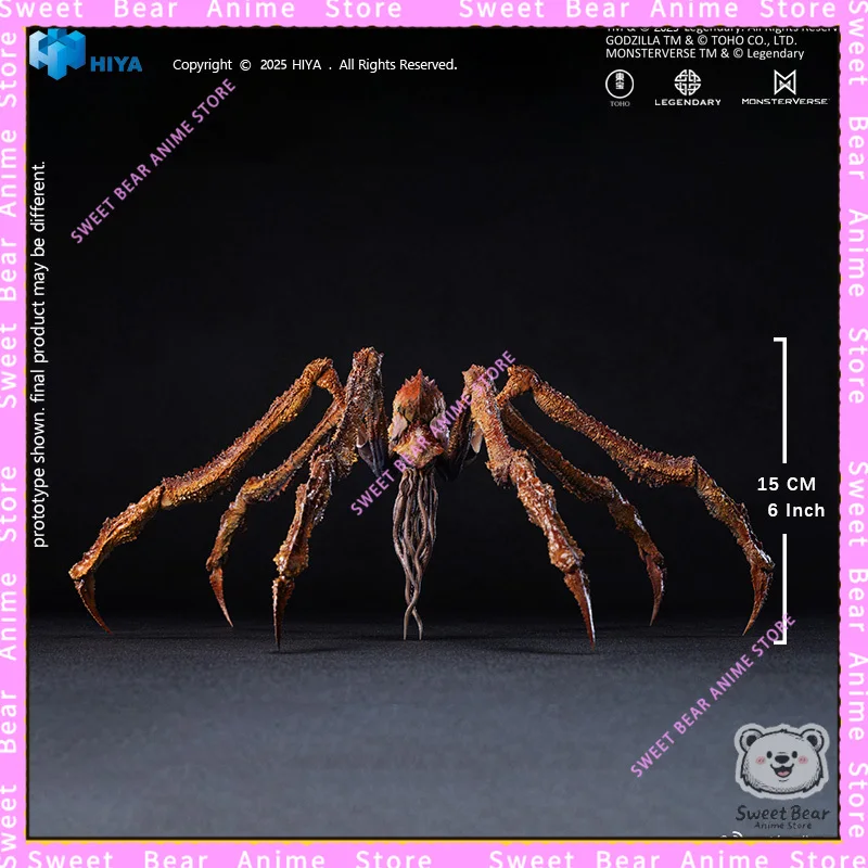 Em estoque hiya godzilla x kong o novo império hiper articulado scylla figura de ação anime modelo brinquedos boneca de mesa colecionáveis