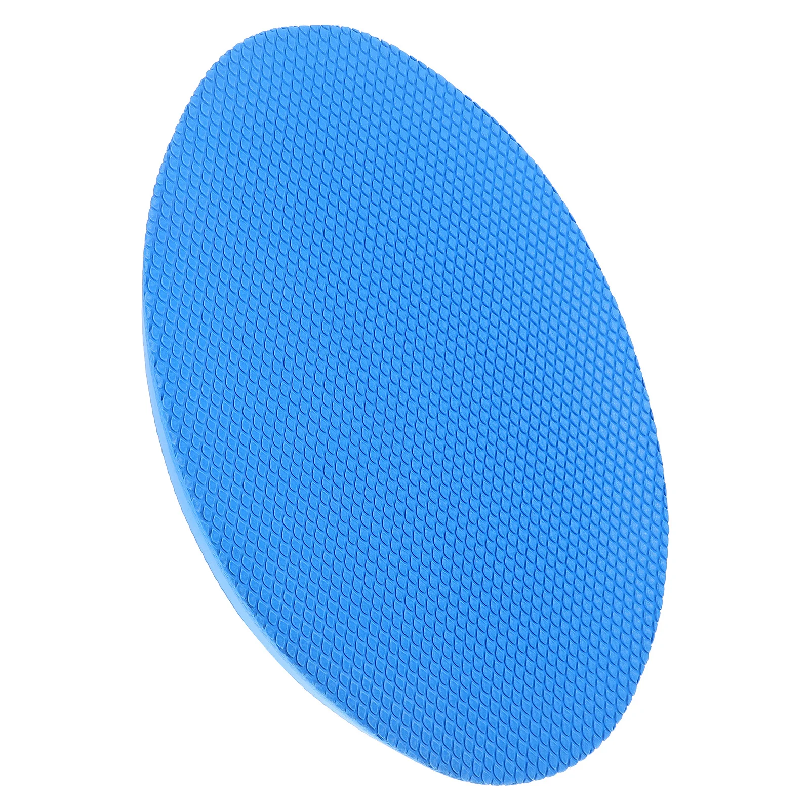 Синяя балансировочная подушка из ТПЭ, нескользящая овальная стабильность, диск для тренировки сердечника, физическая реабилитация, упражнения для йоги, балансировочная подушка 28x17x6 см