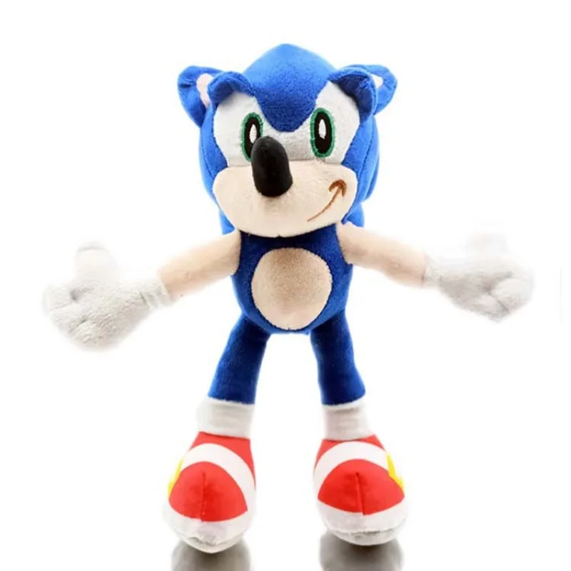 30CM Supersonic Hedgehog Sonic Plush Cartoon Game Anime Sonic Children's Plush Doll Toys Wholesale of Gifts for Children