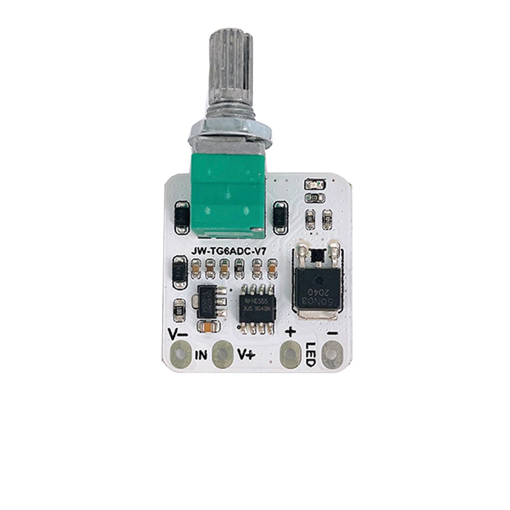 DC5-24V 5A LED Dimmer manopola modulo Light Strip Dimmer Switch Board 0-100% luminosità manopola regolabile modulo Dimmer