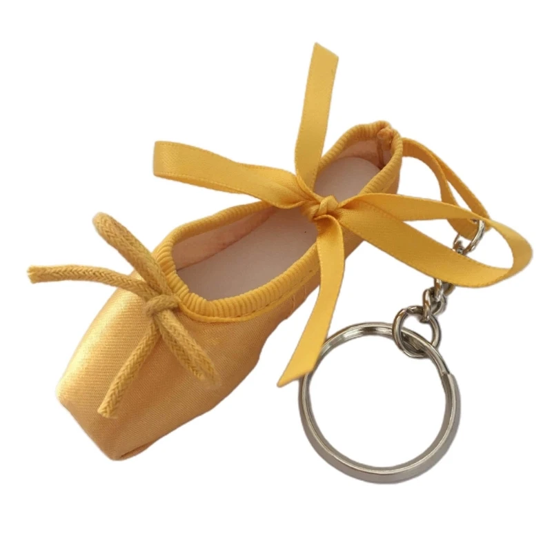 Ballet Shoe Keychain Decoration Charm Ballet Shoe Backpack Pendant Ballet Shoe Keychains For Women Girls Dropshipping