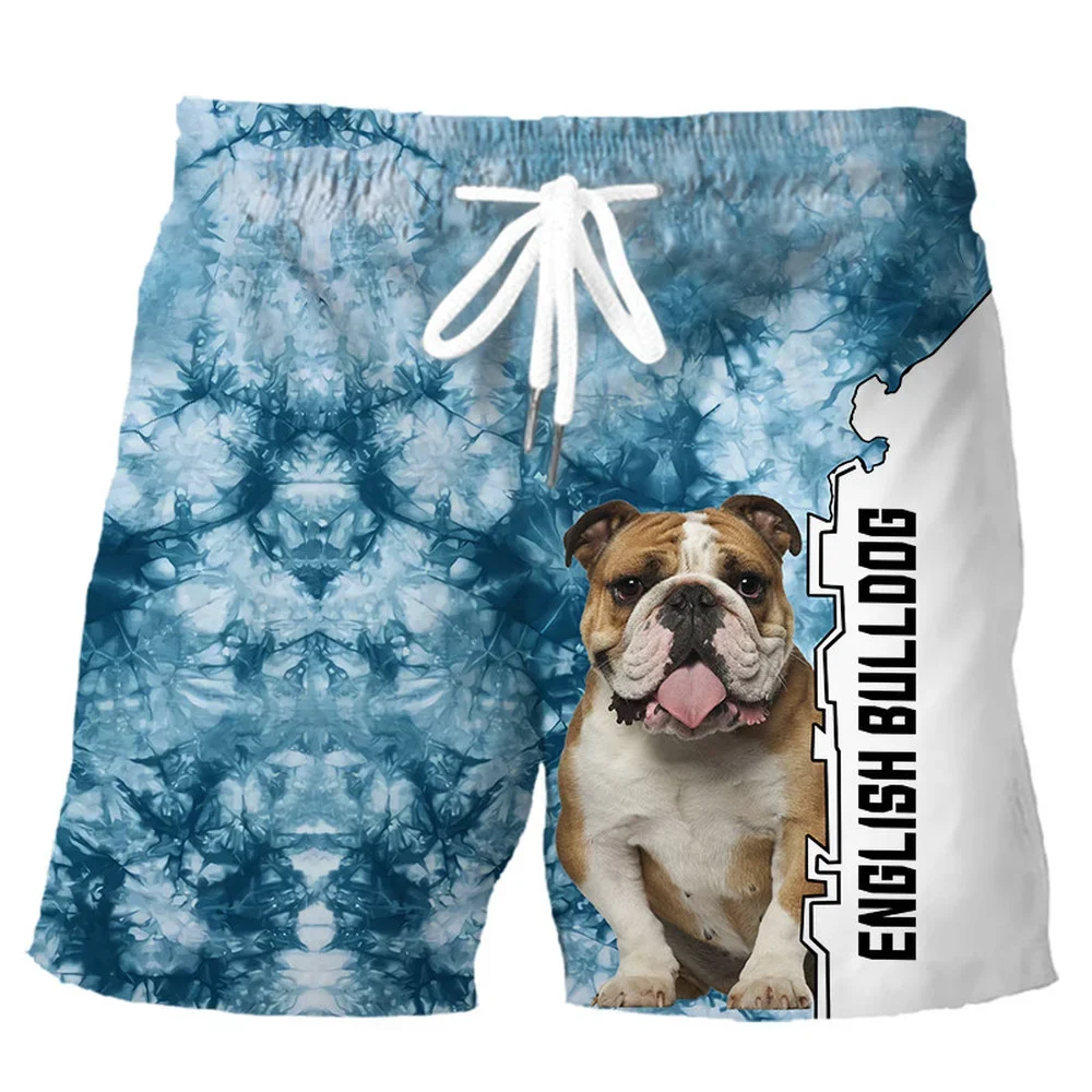 

CLOOCL мужские шорты с животными, английским бульдогом, спортивные шорты с 3D принтом, модные повседневные пляжные шорты в стиле Харадзюку в стиле хип-хоп, Прямая доставка