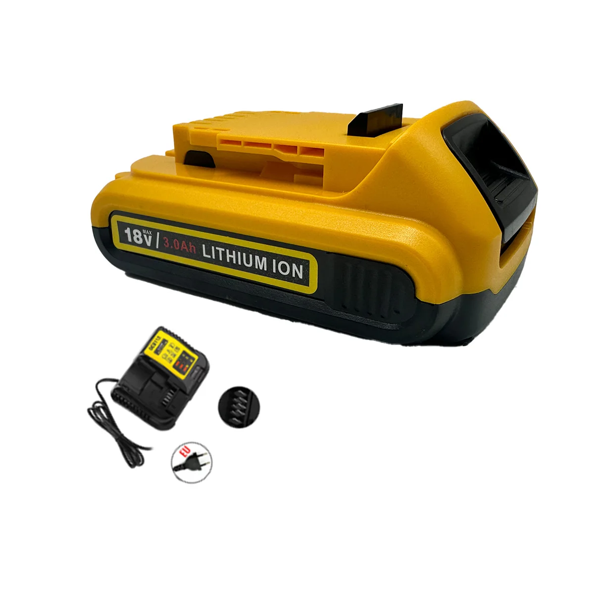

Rechargeable Power Tool Battery for Dewalt, 20V, 4000 MAh, FOR DCB200, DCB203, DCB181, DCB180, DCB200, DCB201 DCB201-2, L50