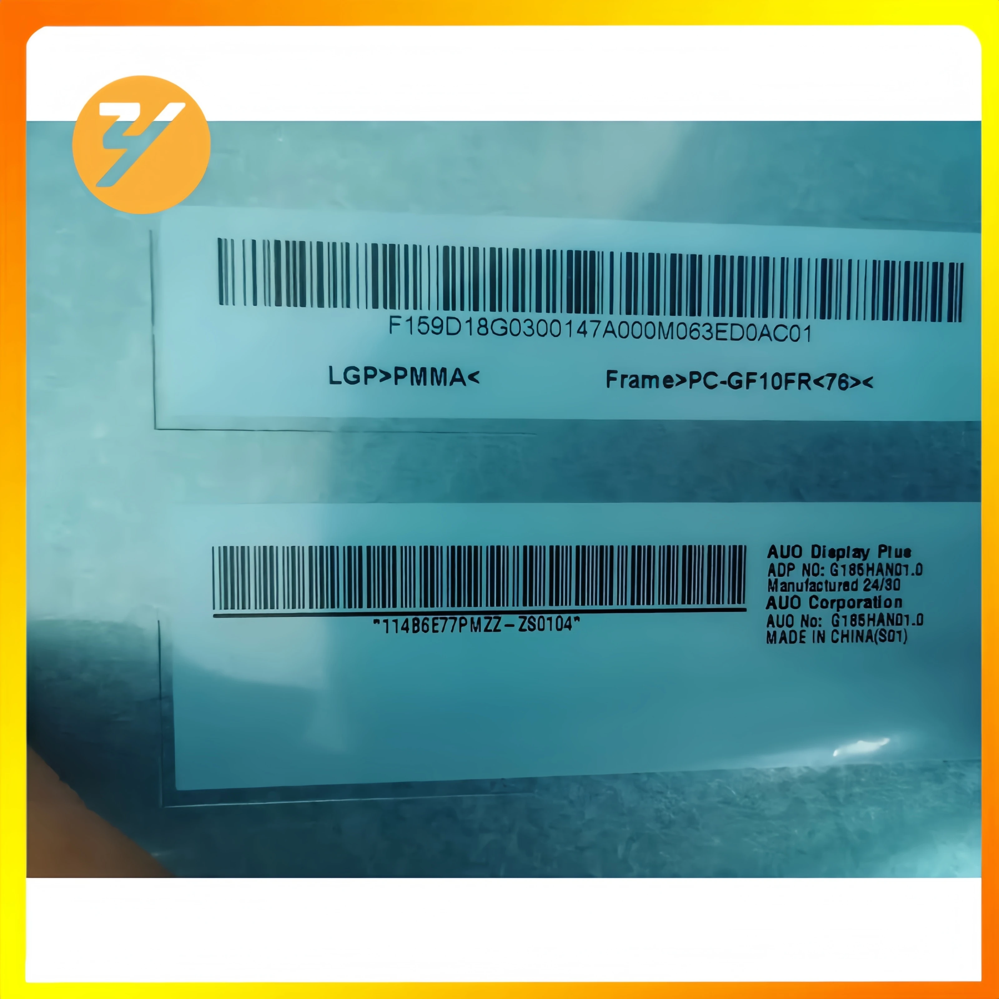 

Hot Selling 18.5inch Brand New Original G185HAN01.004 High Quality LCD Screen Zhiyan Supply