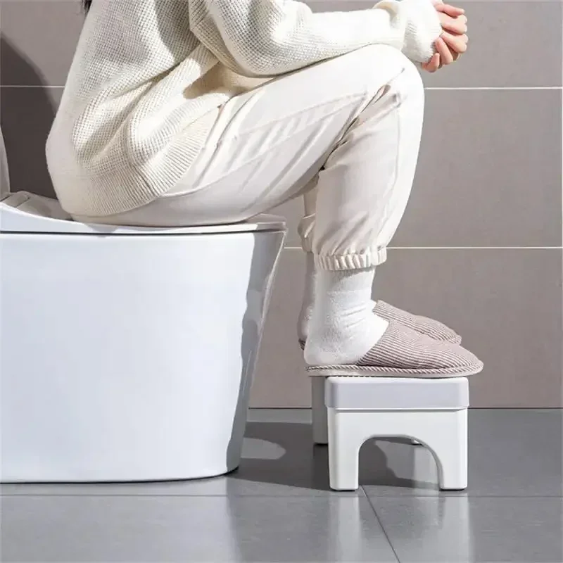 New Seasonal Universal Toilet Footstool Household Bathroom Anti Slip Foot Pedals Toilet Squat Stool RemovableToilet Seat Stool