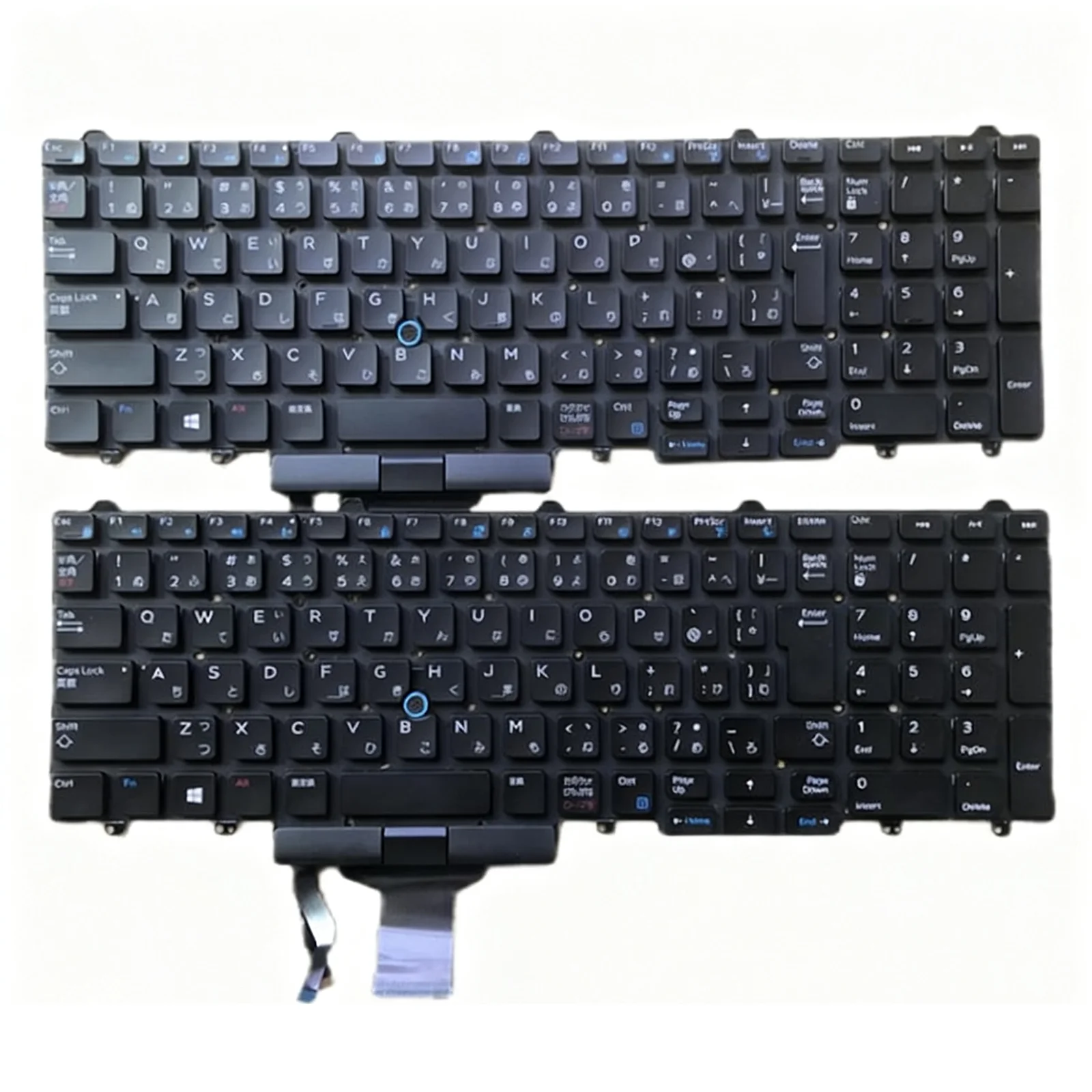 

Японская раскладка для клавиатуры Dell Latitude 5580 5550 E5550 E5570 E5580 5590 5591 Precision M3510 M3520 M3530 P48F P60F без подсветки