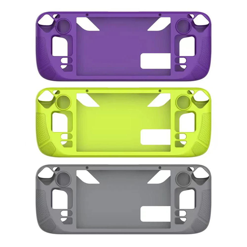 Protective Case For Steam Deck Game Console Silicone Steam Host All-inclusive Anti-fall Silicone Protective Case for Steam Deck