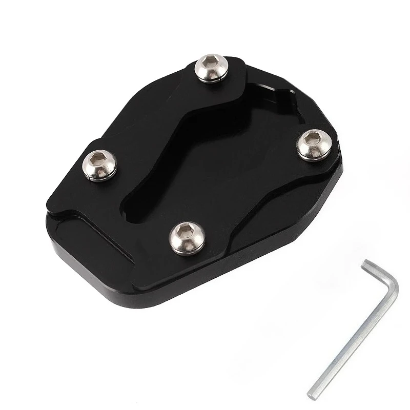450MT Motorcycle Kickstand Decoration For CFMOTO MT450 450 MT Parking Rack Base Plus Pad  CNC Aluminum Modification Accessories view 5