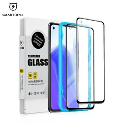 SmartDevil Screen Protector for Xiaomi Mi 12T 10T Pro Lite 11T 9T Tempered Glass Anti-fingerprint Full Cover HD Anti Blue Ray