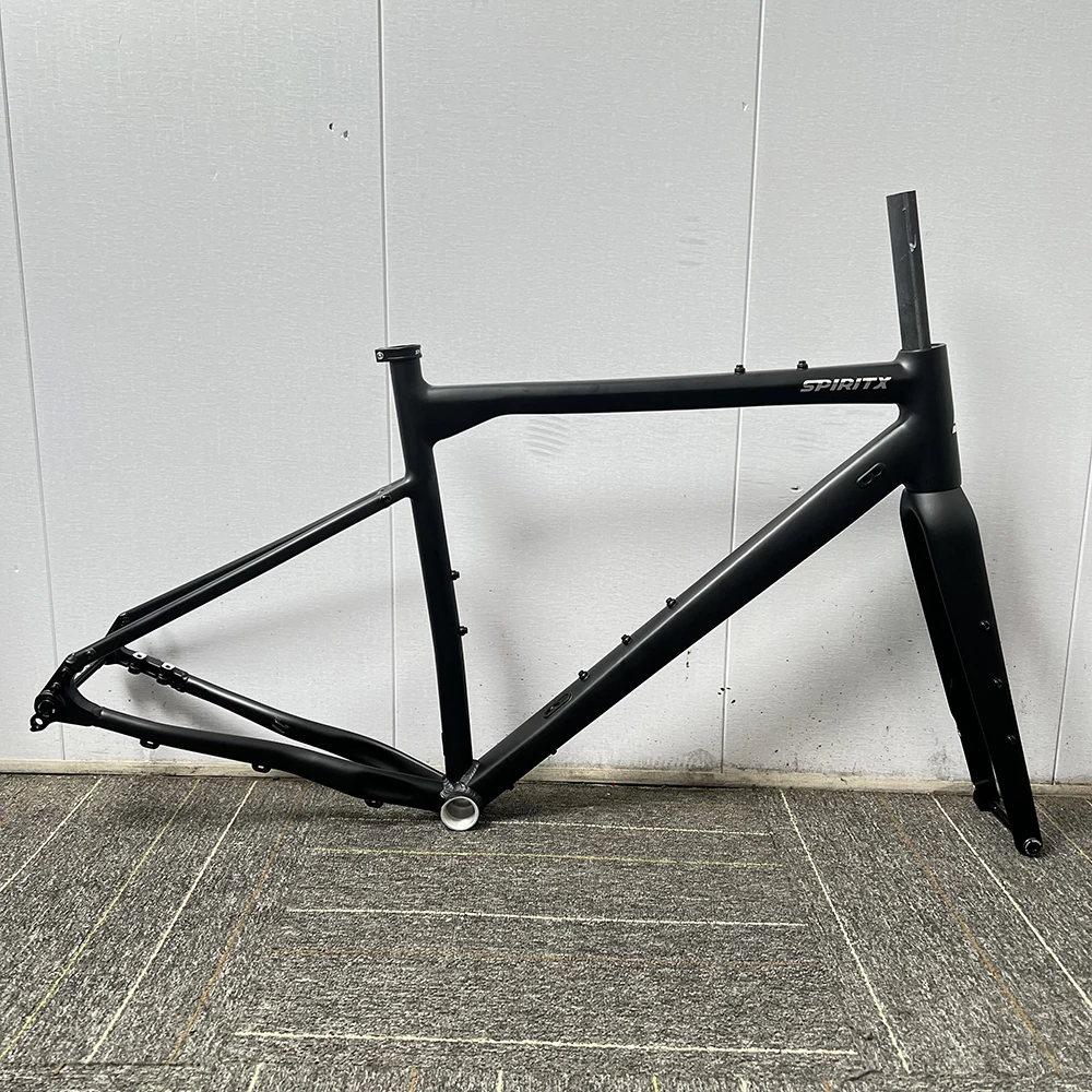 458/505/553mm Bicycle Frameset Gravel Bike Frame Color Can Be