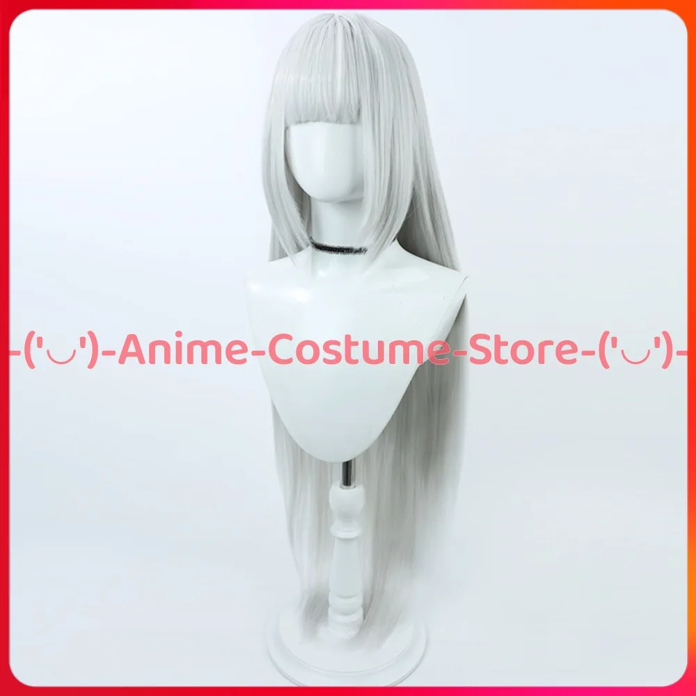 Godin van de overwinning: Nikke Blanc Wit Konijn Cosplay Pruik Bunny Girl Game Karakter Halloween Carnaval Party Pruiken Synthetisch haar