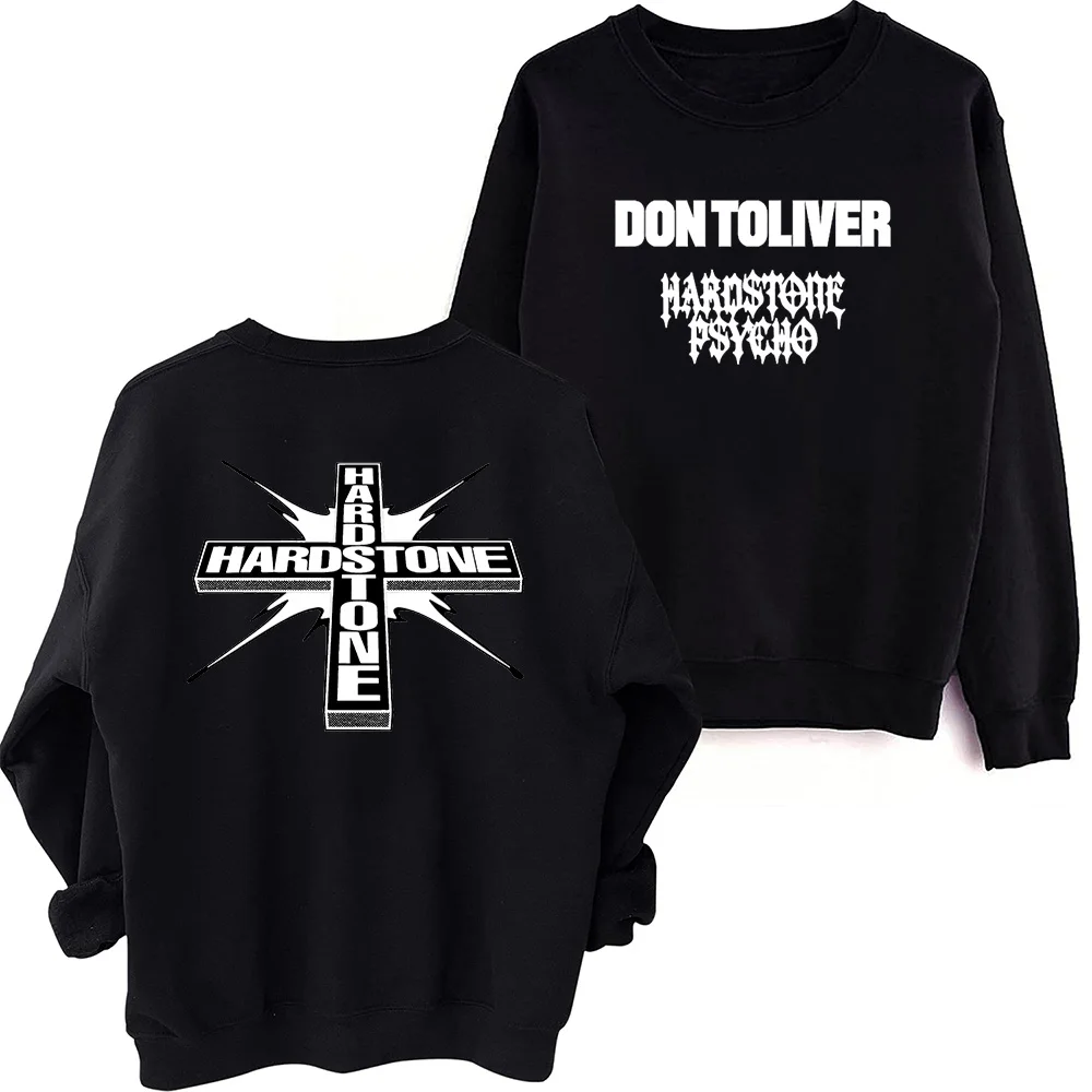 Don Toliver Hardstone Psycho Sweatshirt Harajuku Round Neck Long Sleeve Oversized Tops Fans Gift Tops