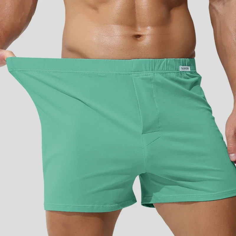 3pcof Herrenunterwäsche, viereckige Baumwollhose, atmungsaktive Shorts, Boxerhose, bequeme und lockere Pyjamahose für zu Hause, Arro pa