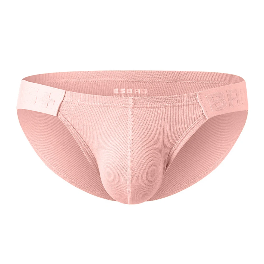 

Hot New Stylish Comfy Fashion Men Underwear Brief Skin-friendly Slimming Solid Color Stretch Lingerie Underwear