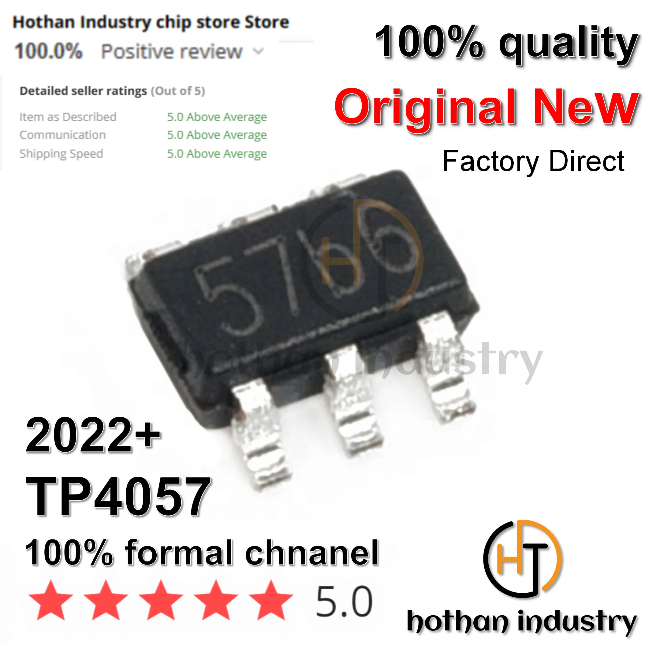 （10PCS）100% Original TP4057   57 4057   High Quality  New