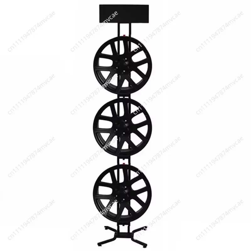 Car wheel display stands are used for exhibitions and trade shows