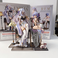 Animester Re:Zero Anime Figure Collection Toys Rem Emilia Graceful Beauty Action Figure 1/7 Model PVC Doll Gift
