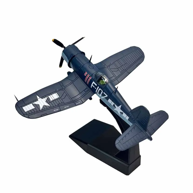 1/72 Bilancia WW2 US F4U-1 F4U Corsair Dragon Fighter Aereo In Metallo Aereo Militare Pressofuso Modello Giocattolo Per Bambini Collezione o Regalo