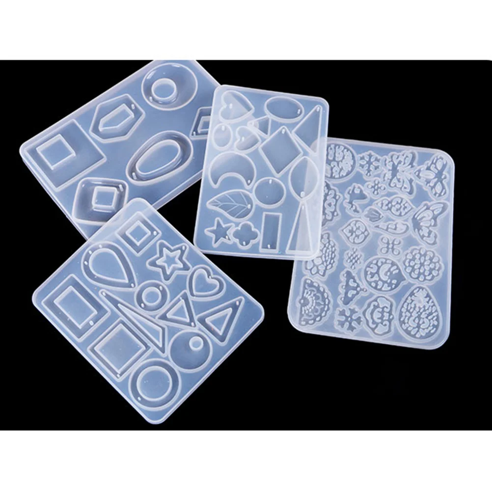 

1Pcs Crystal Epoxy Drop Mold DIY Jewelry Making Silicone Tool Durable Nonstick Easy to Clean for Pendant White Crystal Drop Mold