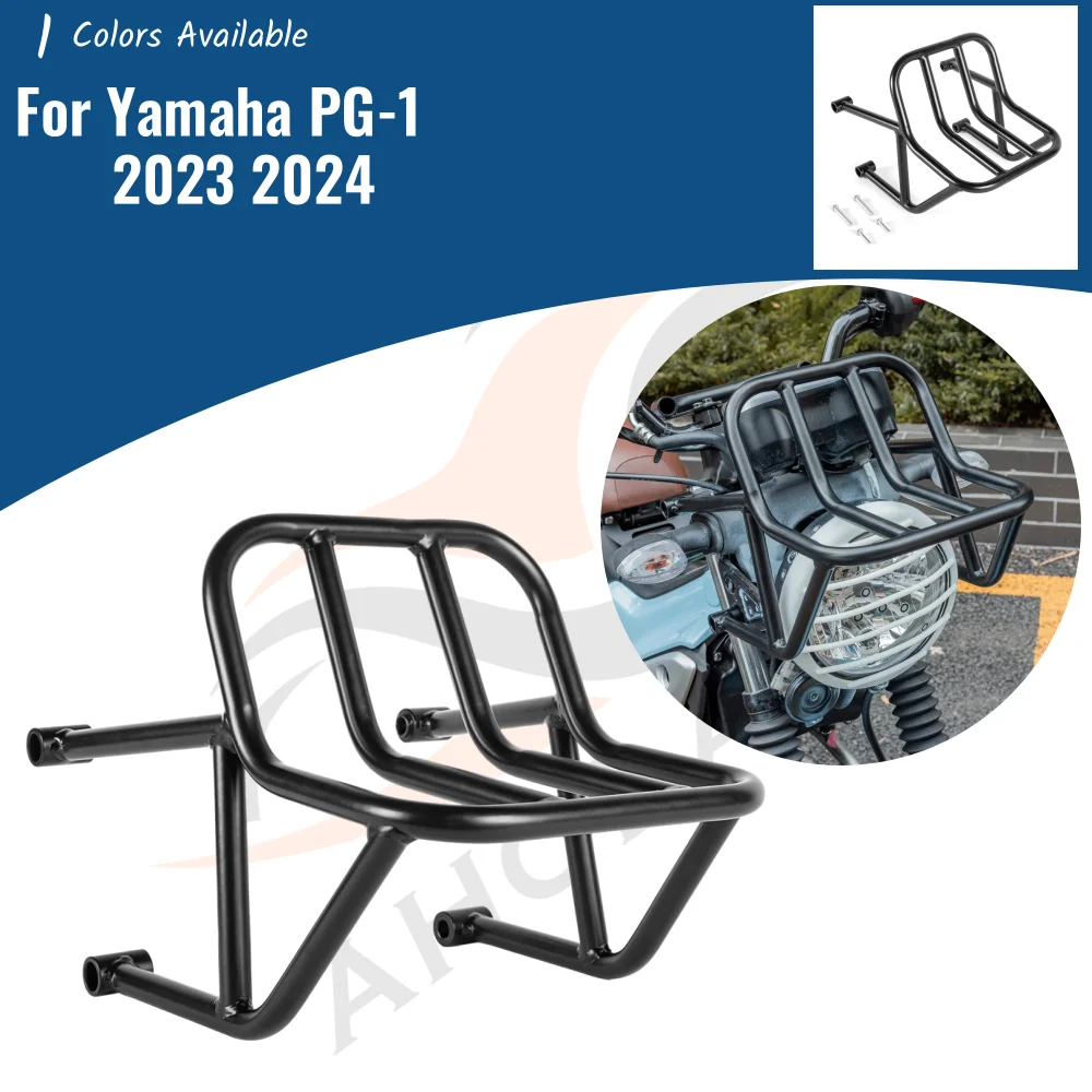 

Motorcycle Front Luggage Rack for Yamaha PG-1 2023 2024 PG 1 PG1 Front Upper Headlight Carrier Support Basket Accessorioes