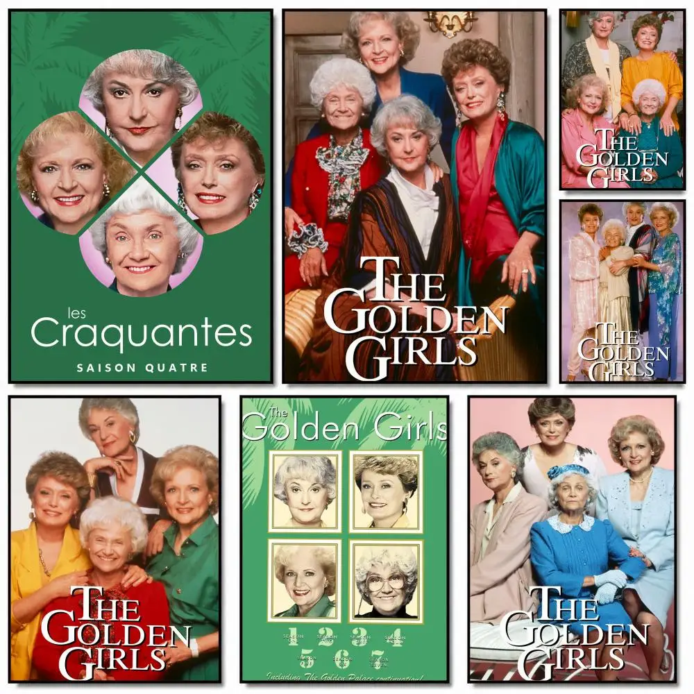 tv series T-The Golden Girls-S Painting Calligraphy Artwork for Home Bedroom Office Wall Decoration Gift