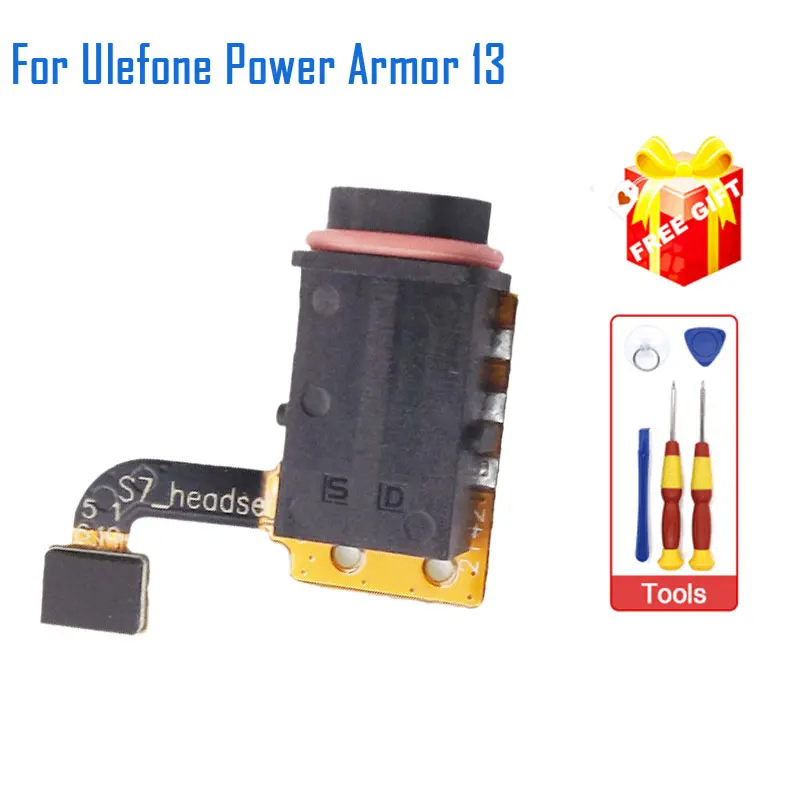 

Ulefone Power Armor 13 headphone Jack Original Earphone Socket FPC Repair Replacement Accessories For Ulefone Power Armor 13