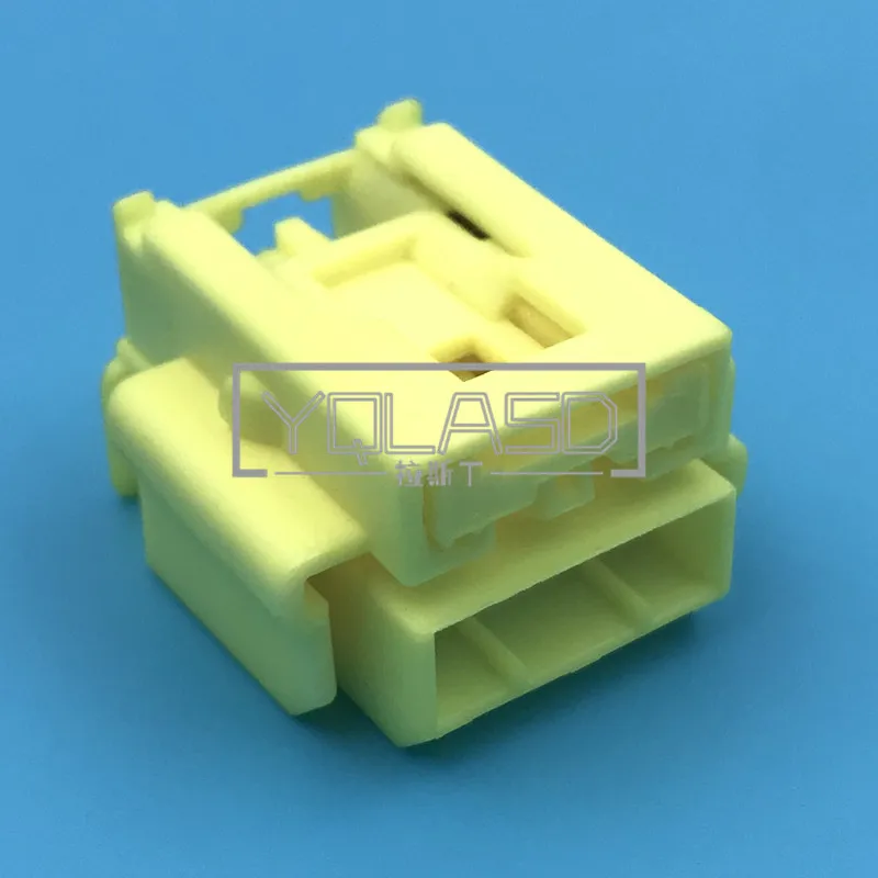 1 Set 4 Way 1.2 Series Yellow Auto Unsealed Cable Socket AC Assembly 7283-6134-70 Automobile Accessories Car Modification Parts
