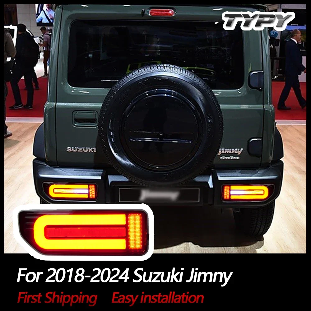 

Автомобильные фары для Suzuki Jimny 2018-2024, задний фонарь, проектор, задний фонарь, дневные ходовые технические аксессуары, автомобильные аксессуары
