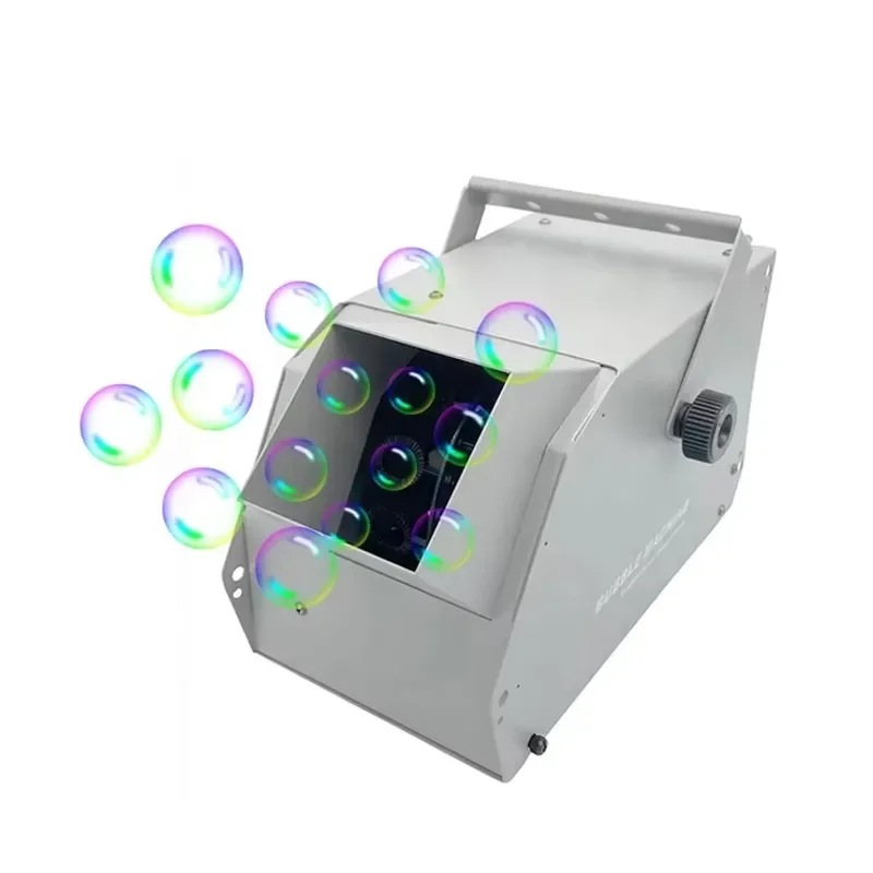 700ml Mini Wireless Bubble Machine Portable Remote Control Blower for Party Wedding Club Stage Show Effects Automatic Foam