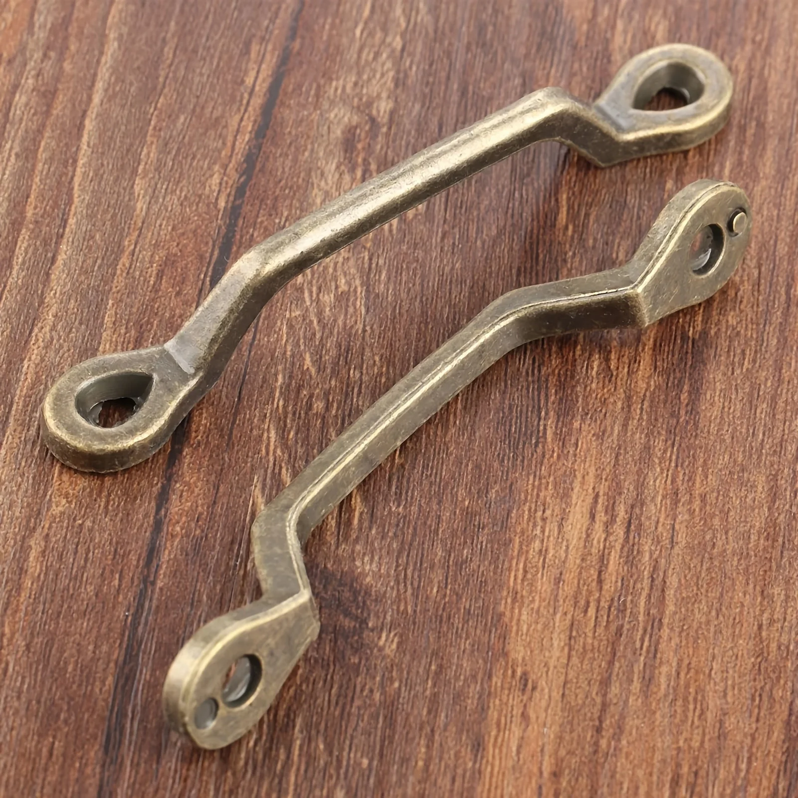 2 pieces, 101*14 mm, vintage furniture handles, old-style cabinets, wardrobes, drawer doors, kitchen pulls with screws