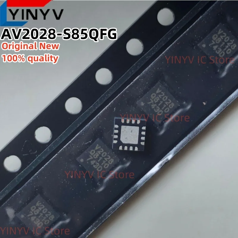 10 Stück AV2028-S85QFG V2028 QFN16 AV2028 Tuner DVB-S2 Empfänger-Chip Original Neu 100% Qualität – Detail 1
