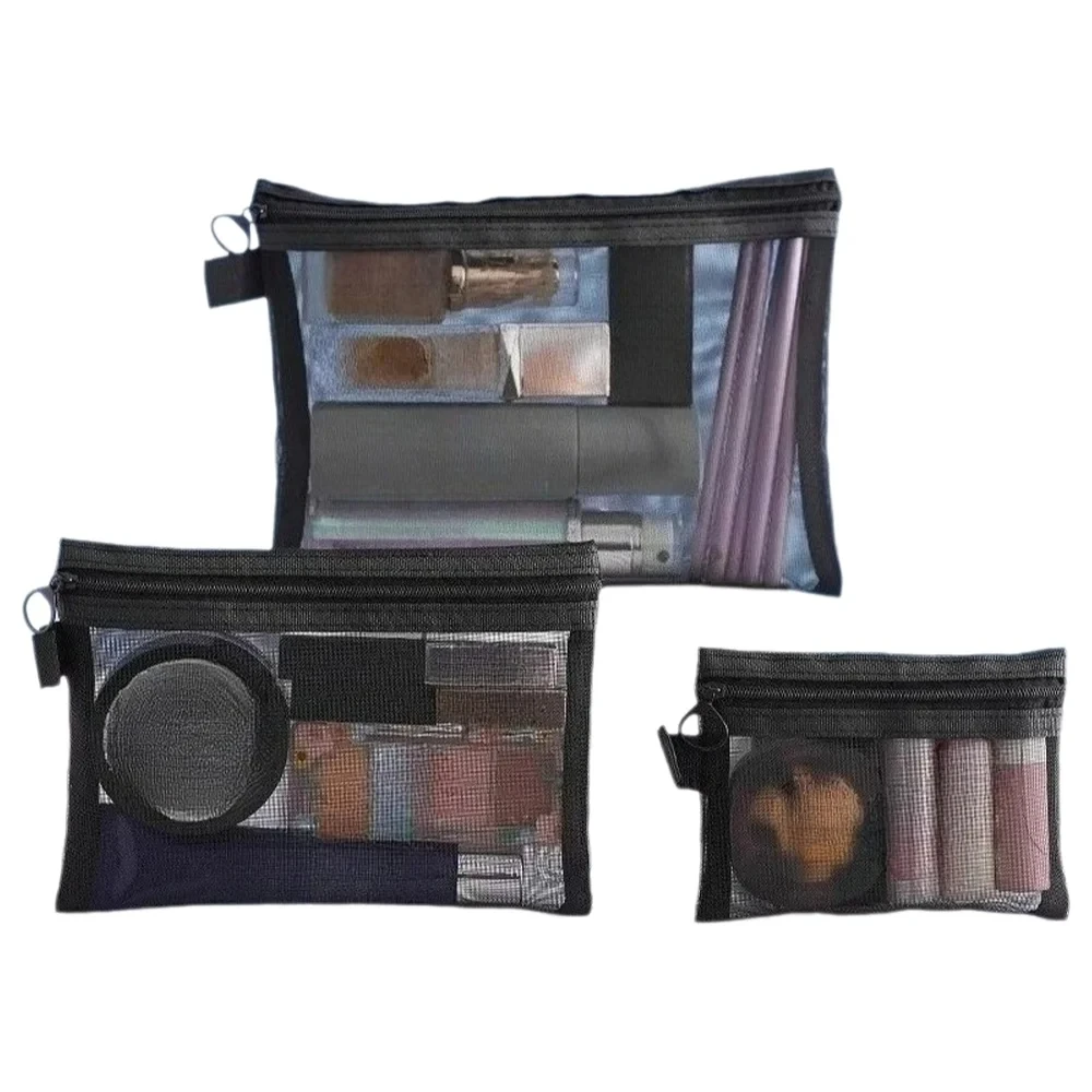 Модная-черная-косметичка-органайзер-с-прозрачной-сеткой-на-молнии-для-путешествий
