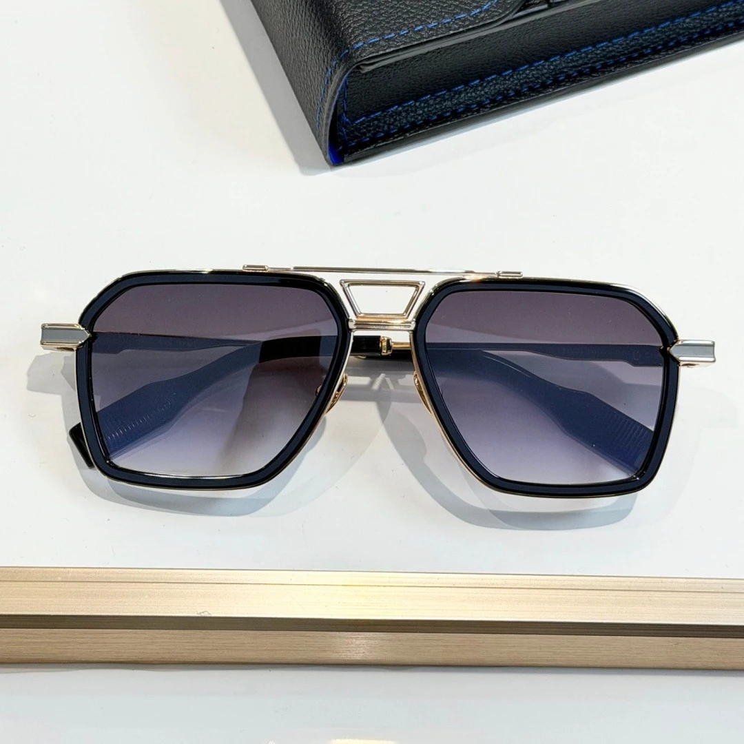 

Солнцезащитные очки SHADOW Double Bridge Square с титановыми дужками, защита от УФ-излучения UV400, для активного отдыха и вождения, модные очки для мужчин и женщин, с футляром