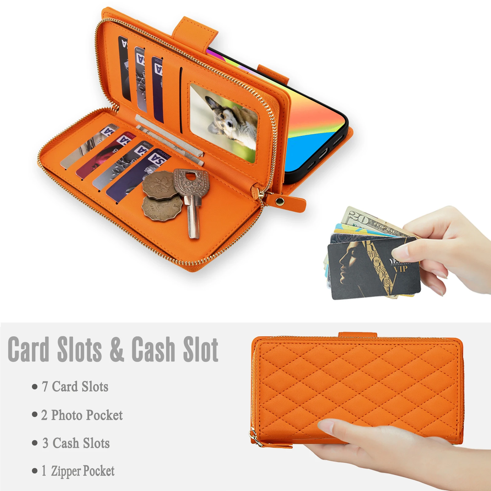 Luxury Crossbody Wallet Leather Cards Holder Case For Google Pixel 10 9 8 Pro XL 9A 8A Shockproof Protection Cover Accessories