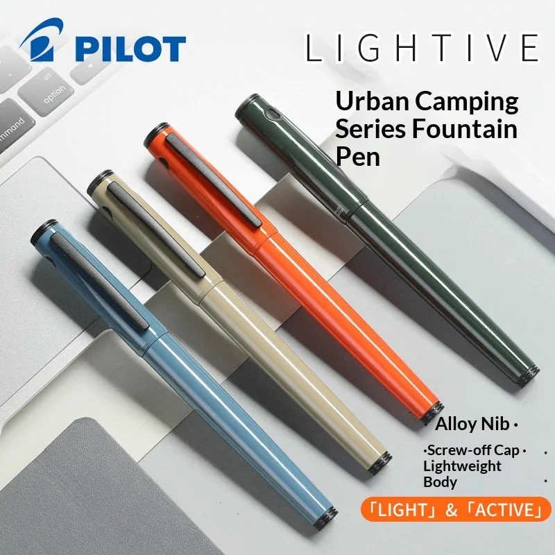 

Japan Polit LIGHTIVE Luxury Fountain Pen F NIb Resin Body Urban Rhythm Limited Edition for Business Office School Stationery