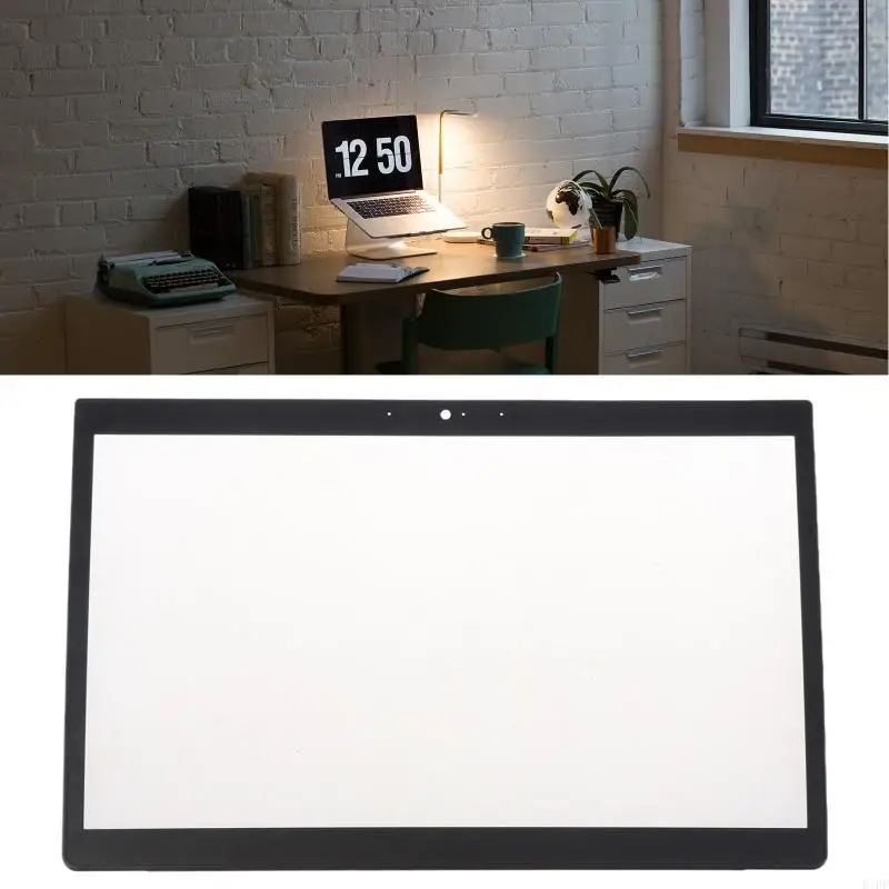 E1PF Laptop LCD Front Frame Cover Bezel Laptop Accessories New/Original for DellLatitude E7480 E7490 Laptop 33x21.3cm,Black