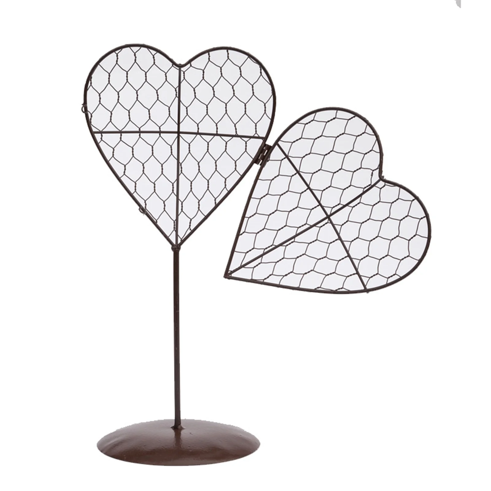(Love Standing Specification: 30cm high and 17cm in diameter) Fleshy Iron Stand