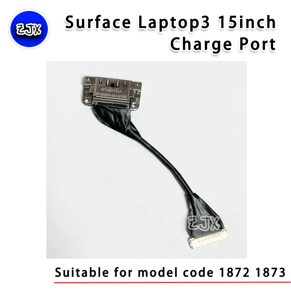 Używany do Microsoft Surface 15-calowego portu ładowania złącze ładowania 1872 1873 ładowania M1089864-004 elastyczny kabel ogonowej