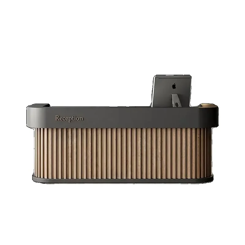 

Delicacy Elegant Bar Counter Cashier Cabinet Glamour Modern Simple Reception Desks Unique Nordic Mostrador Office Furniture