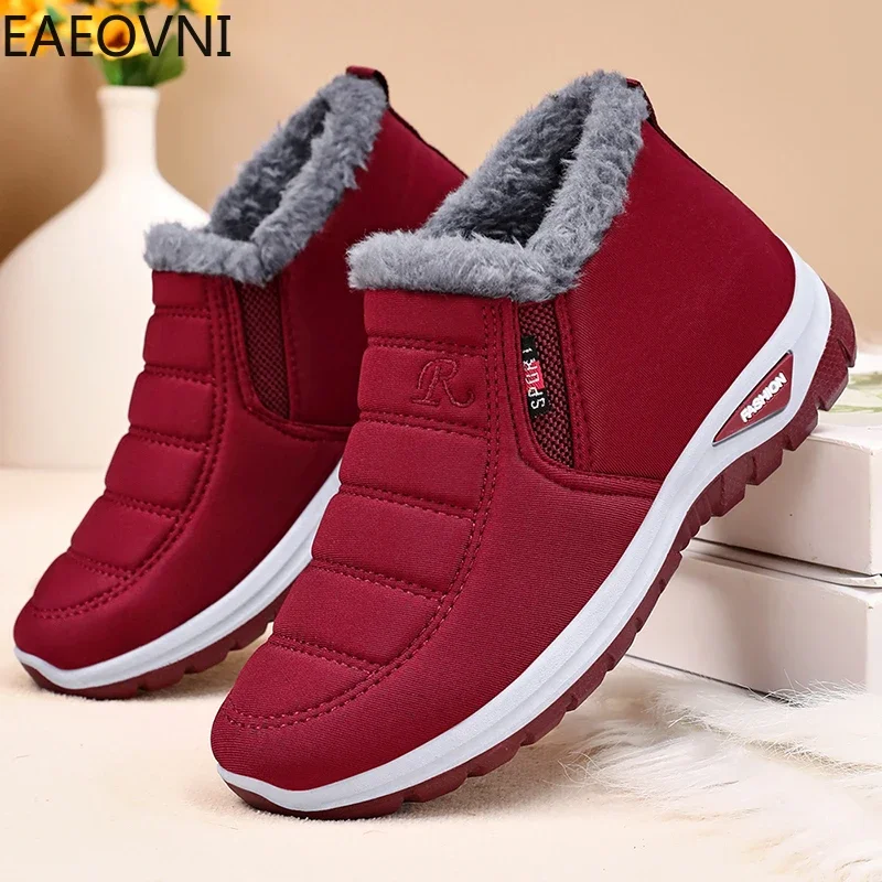 Winter Snow Boots for Man Woman Winter Cotton Casual Keep Warm Outdoor Men's Shoe Slip-on New Fashion Classic Couple's Boot