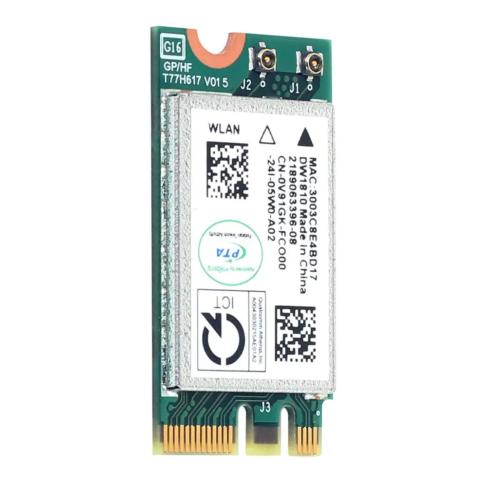 Qualcomm Atheros QCA9377 Tarjeta WiFi NGFF 802.11ac Bluetooth 4.1 - imagen 2