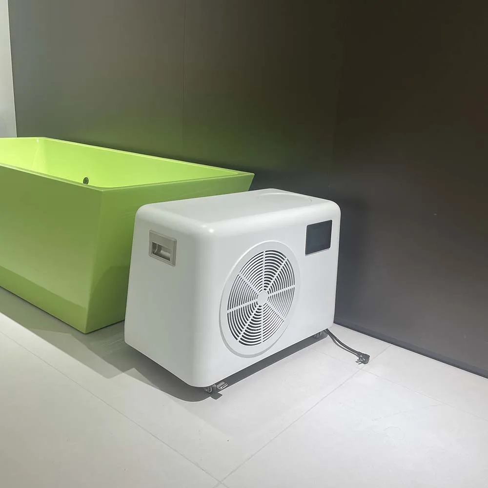 تصميم جديد الاكريليك حمام الجليد الباردة يغرق المبرد APP التحكم آلة مبرد المياه مع مرشح