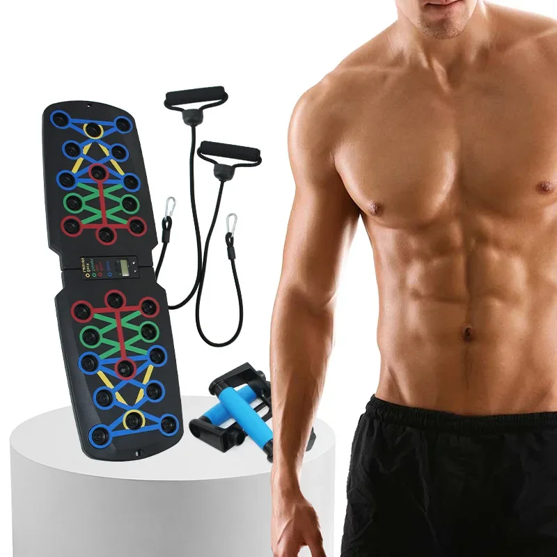 Folding Push-up Board Support Muscle Exercise Multifunctional Table Portable Fitness Equipment Abdominal Enhancement Support