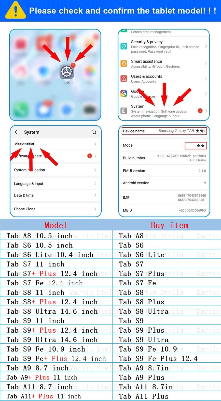Gehärteter Glas-Displayschutz für Samsung Galaxy Tab S7 S9 Fe Plus S8 Ultra Tab S6 Lite A8 A11 Plus A9 Folie Einfache Installation – Detail 2