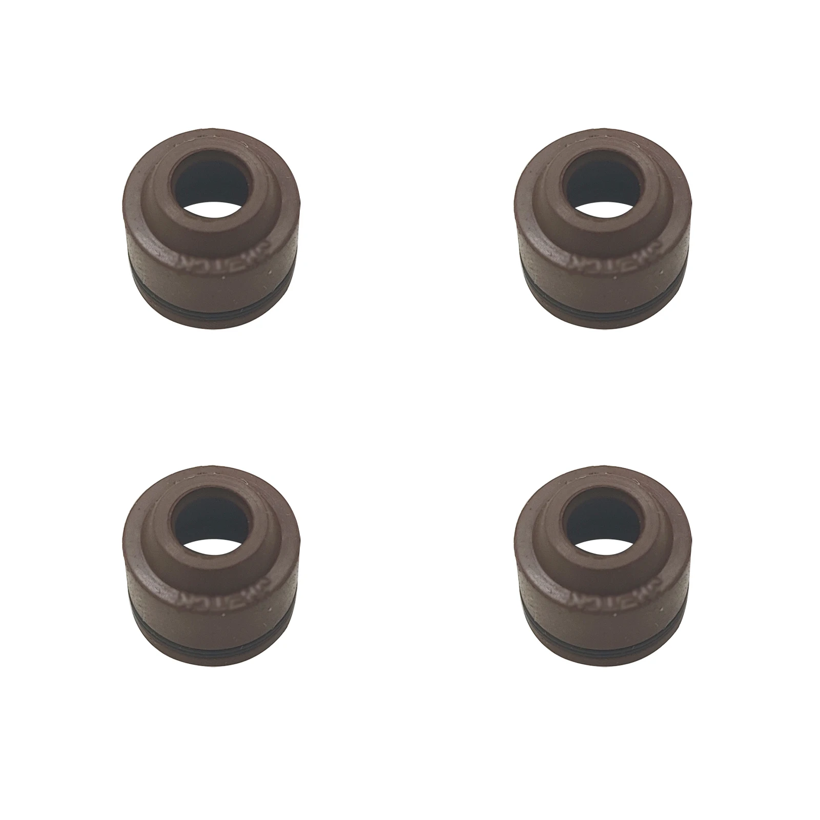 4PC SEAL 5 10 8,7 VALVE STEM SEAL RING SET for Russian mechanics RM PM 500-2 650 650-2 ATV Snowmobile 505C043 0120615 LU065628