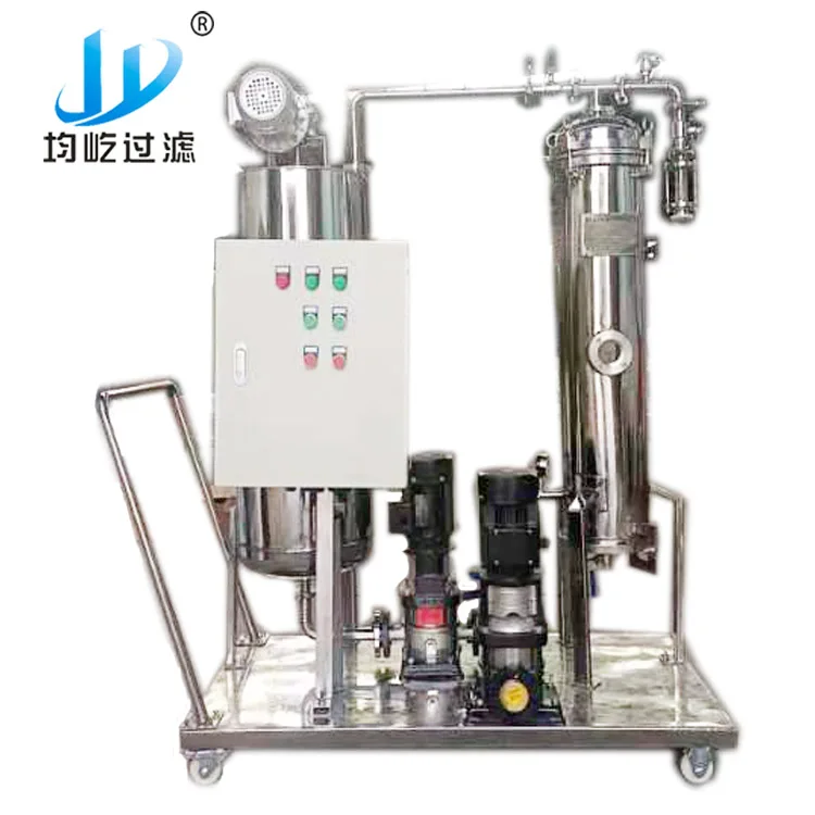 1000L Per Hour Industrial Diatomaceous Earth Filter System
