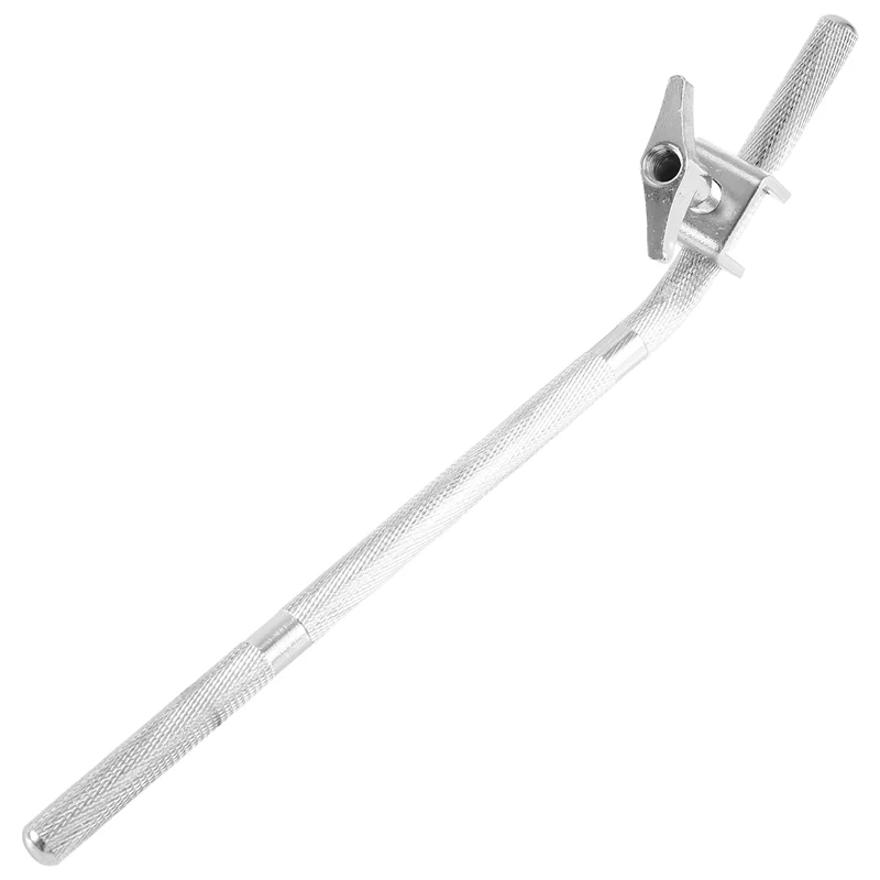 

1 PCS Cowbell Holder Cowbell Extension Clip Silver Cowbell Extension Rack Cowbell Retainer Lock Bent Drum Connection Bars